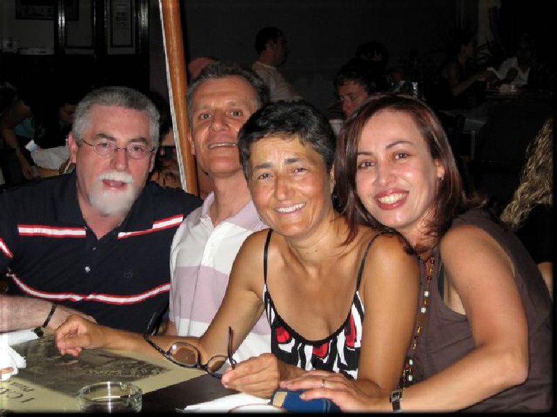 CATANIA Estate 2007 - Pizzeria prof. Amato - Seby, Salvo, Laura ed Adriana - GLI AMICI DA SEMPRE !
