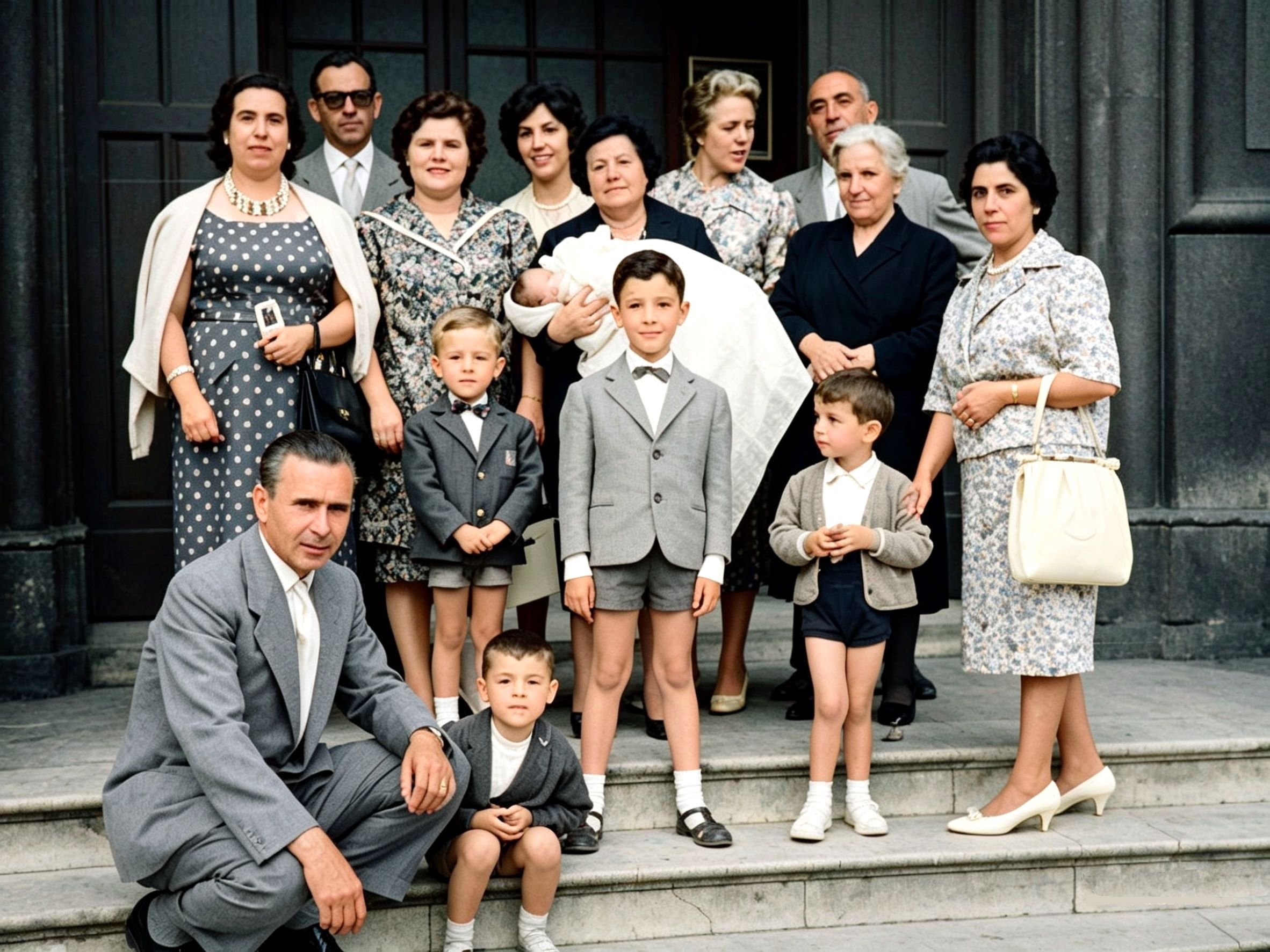 CATANIA - 5 giugnp 1960 - Battesimo Linda 