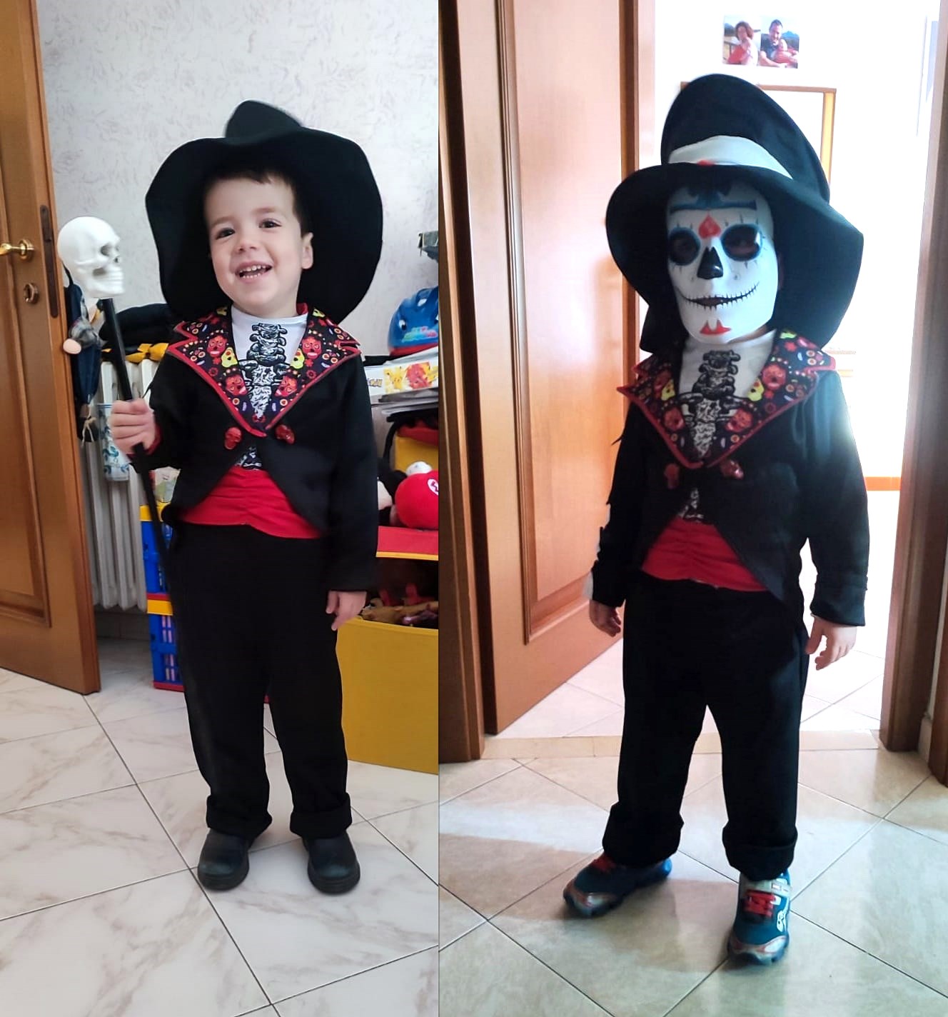 Carnevale 2023 - Roma: Roggio Lucio - cosplay "Seor Calavera" 