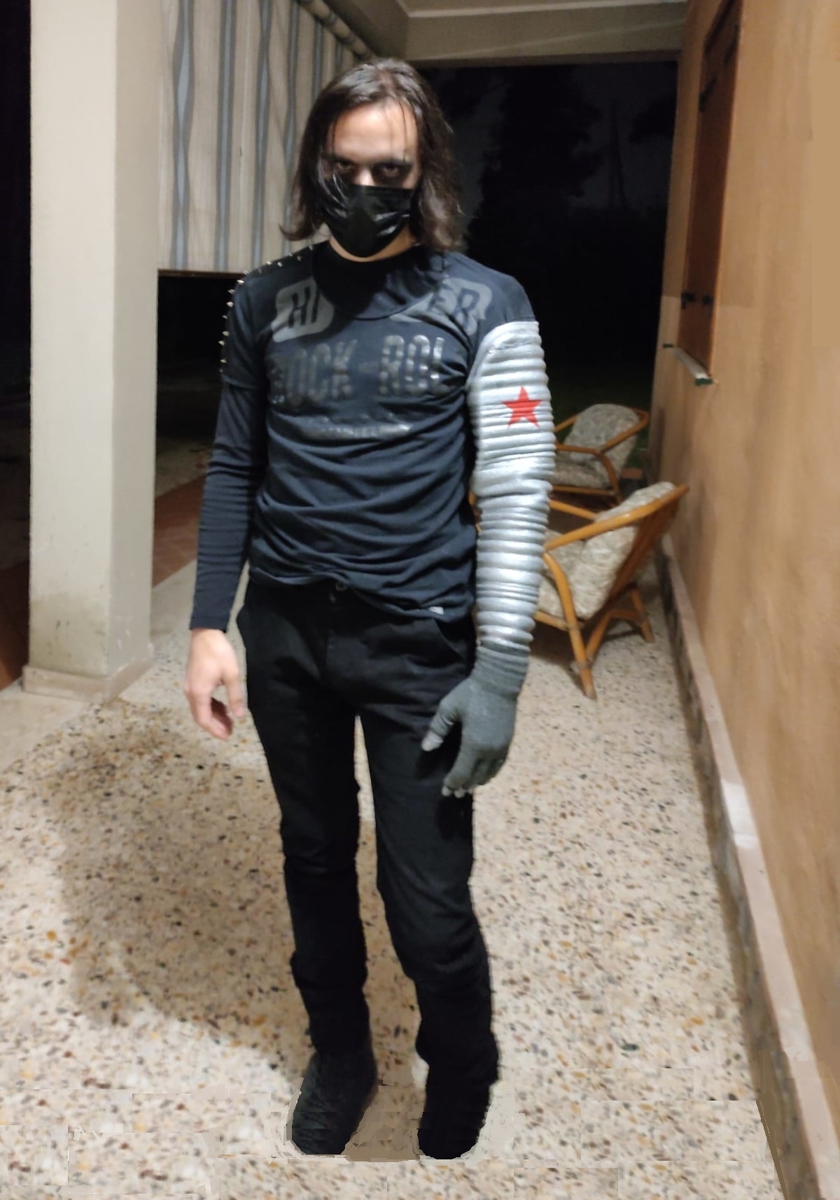 2022 Sabaudia (LT): Roggio Claudio - cosplay "Winter Soldier". 