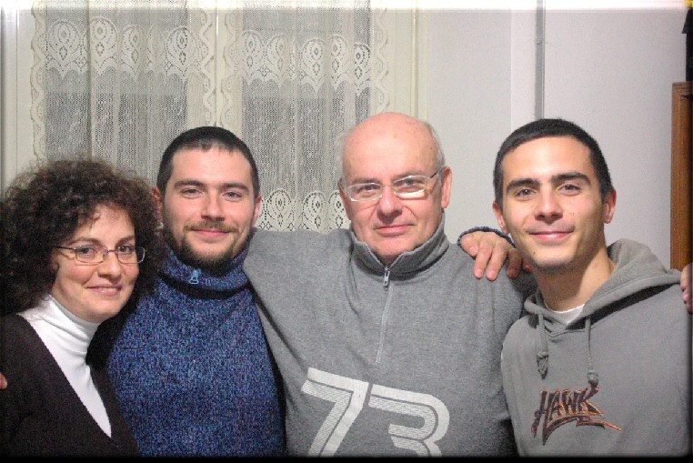   27 novembre 2011 - Sabaudia: Barbara, Fausto, Dario e Claudio.