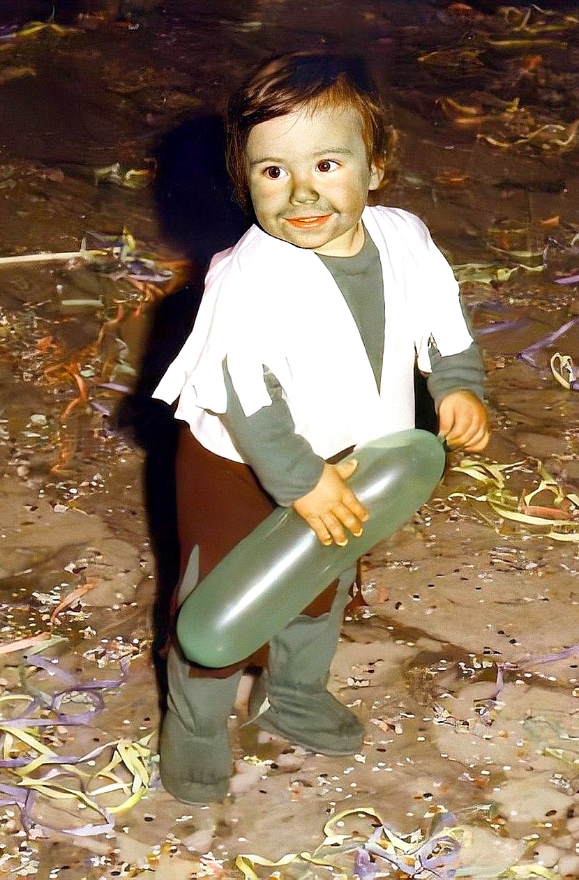  SABAUDIA 1983 - Fausto il piccolo HULK 