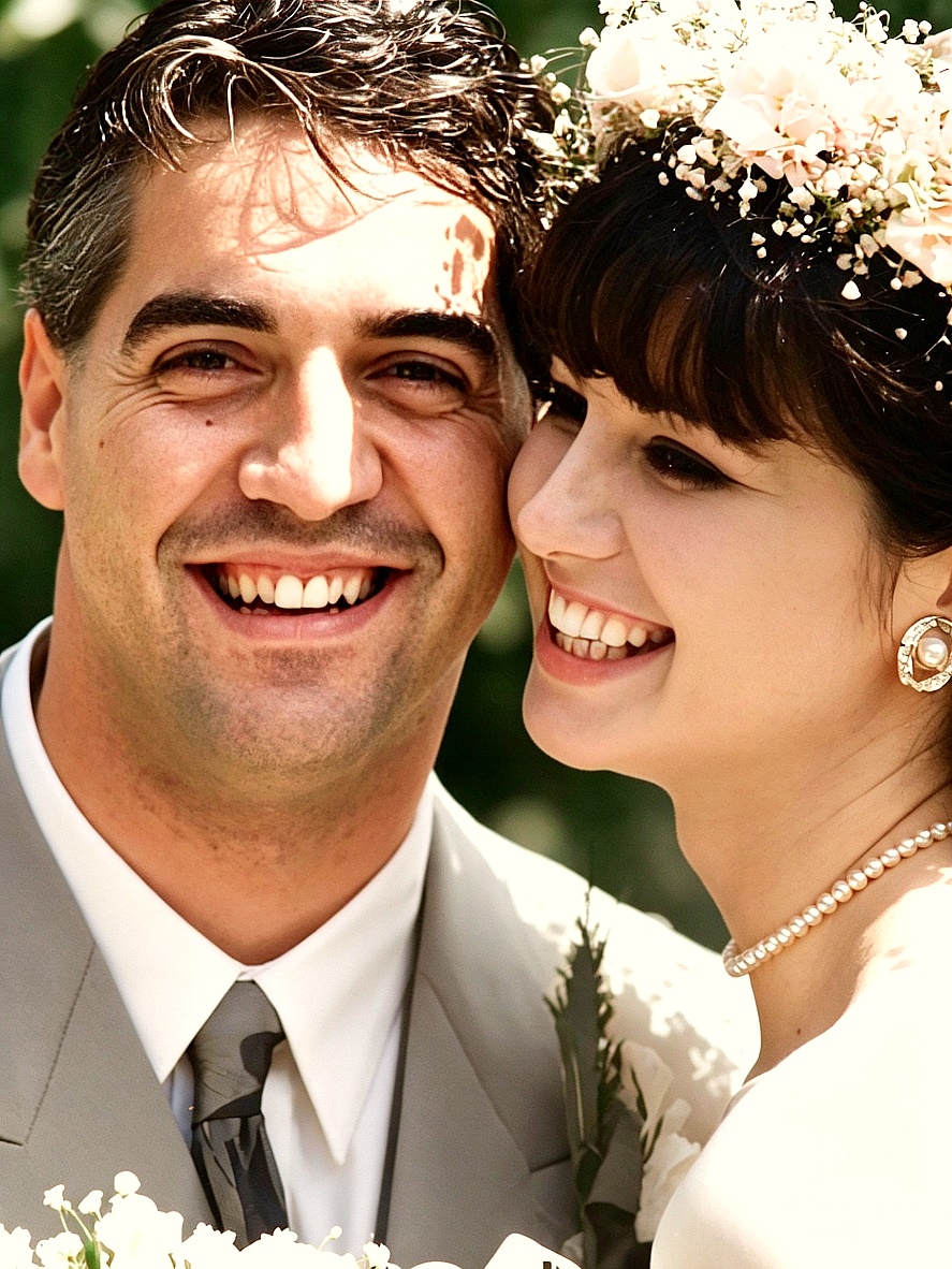 02 Luglio 1990 - Leeds (UK): Orlandini Marcello e Blyt Helen  