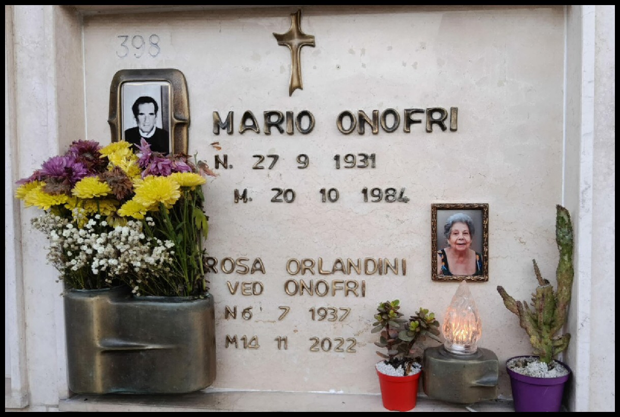 Onofrim Mario e Orlandini Rosetta 