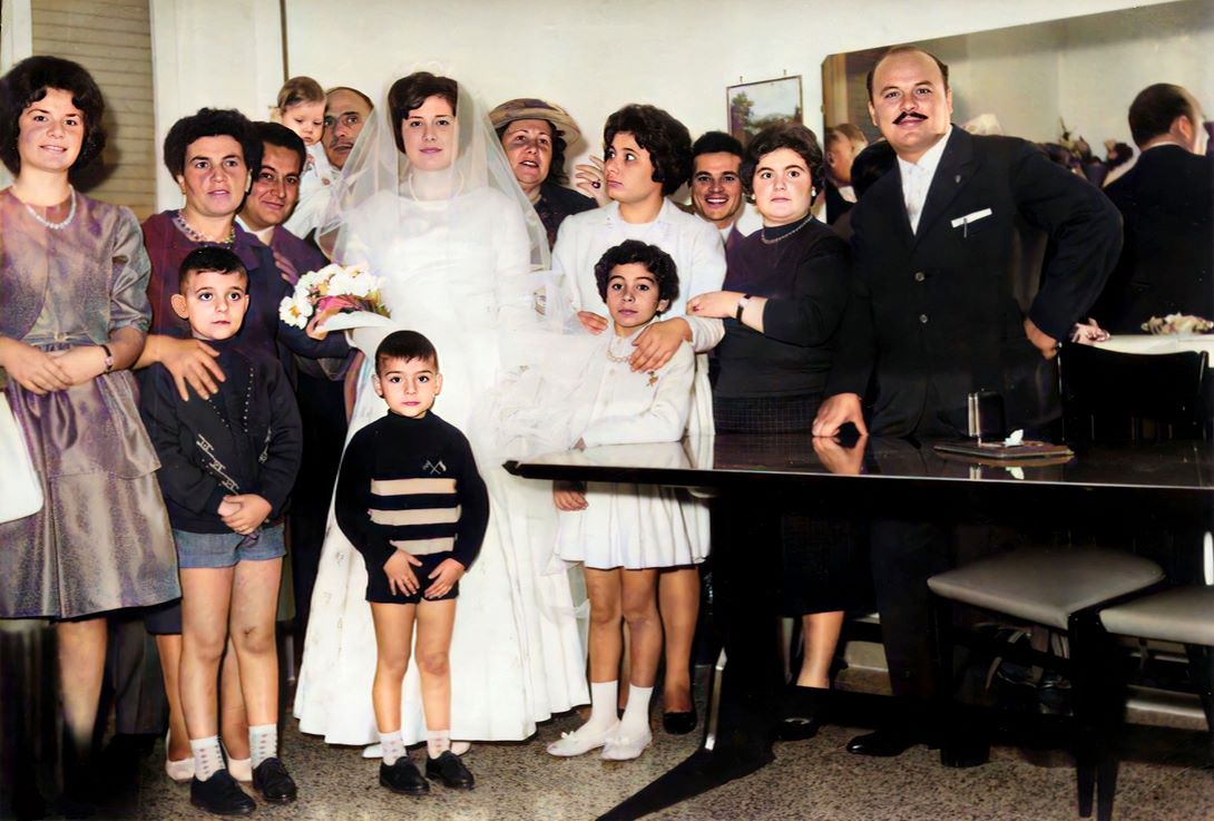 7 dicembre 1960 Siracusa: Matrimonio di Schiavone Gabriella