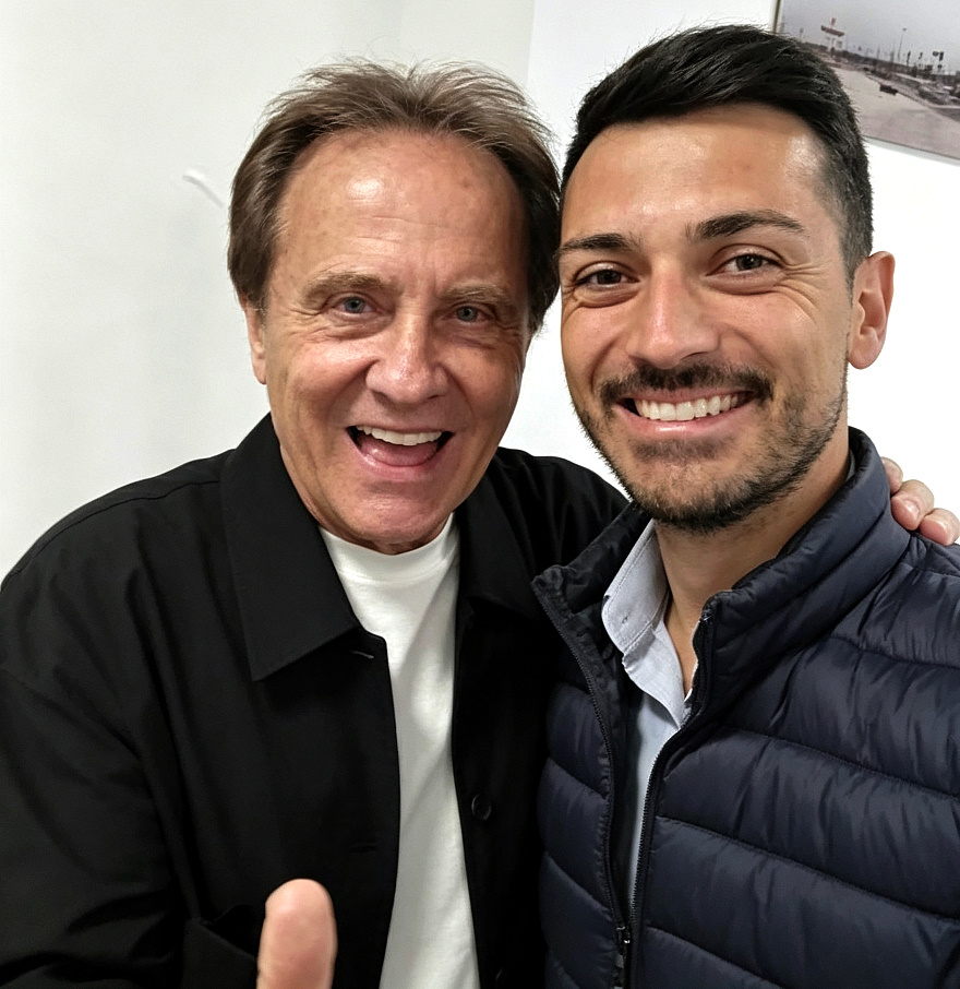 4 Maggio 2025 - Catania - Emittente RadioTV SestaRete: Roby Facchinetti e Lanza Alfredo  