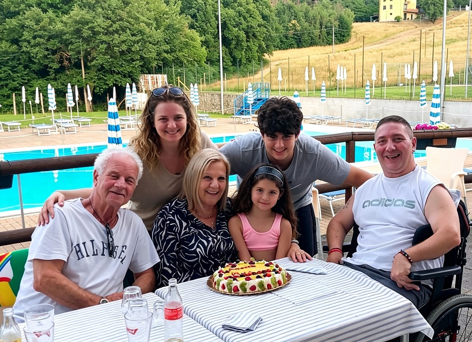 17 Giugno 2026 - Piscine di Prasco (AL):  Tortora Tamara, Cianciolo Pietro, Tortora Pino, Catalano Pina, Cianciolo Linda e Tortora Giuseppe 