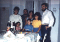 SABAUDIA 1987 - 5° compleanno di Fausto con Nina, Valeria, Paride, Pina, Antonietta e Pasquale